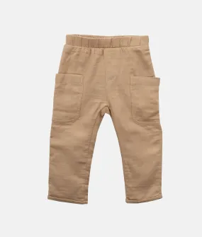 Baby Cotton Pant - Brown