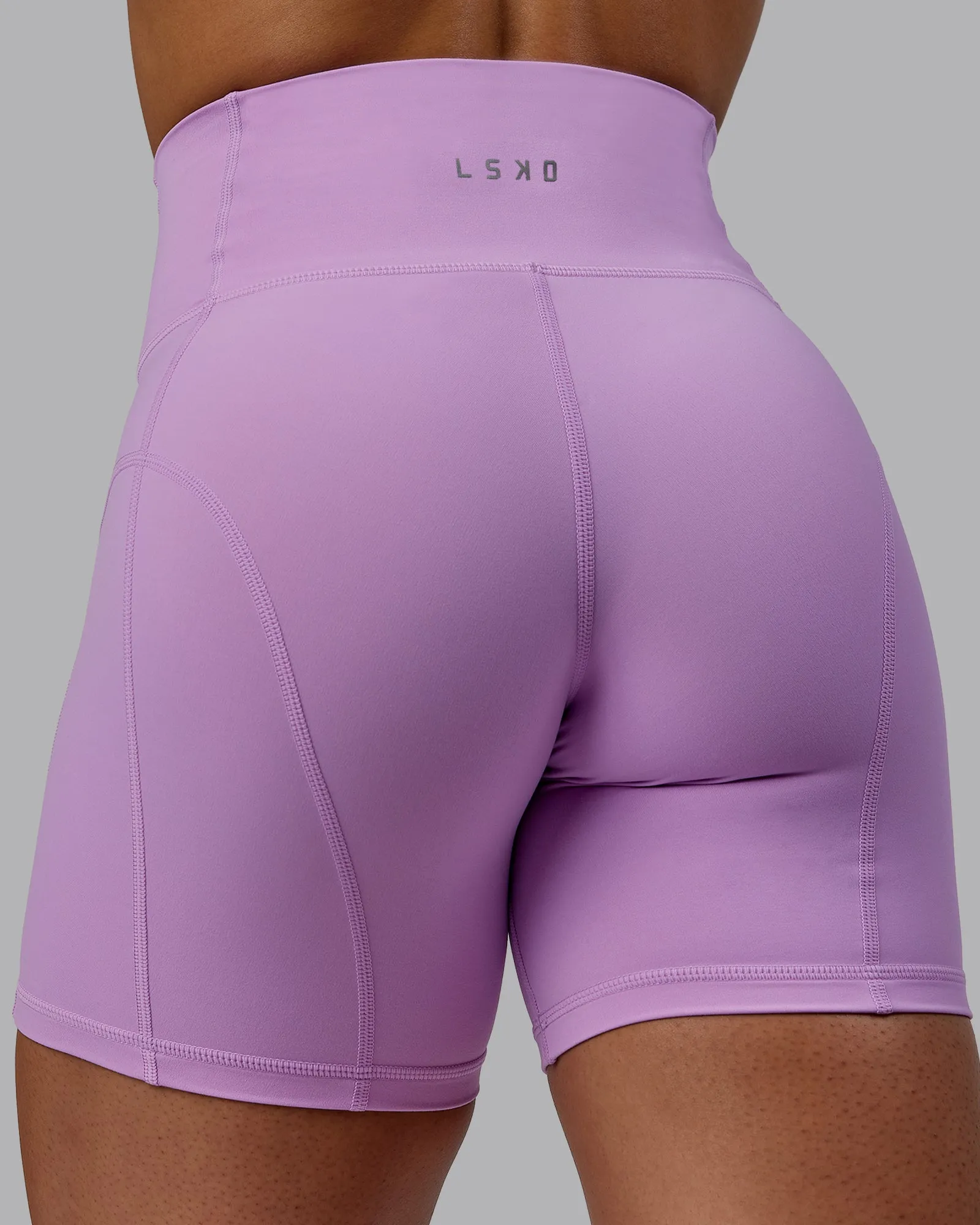 Bend Mid-Length Shorts - Light Violet