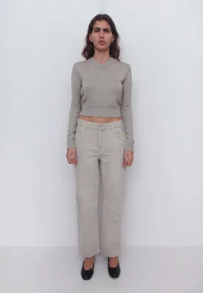 Beverly Trouser - Ecru