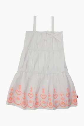 Billieblush Summer Blanc Girls Dress