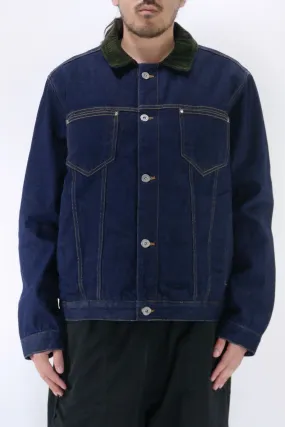 Drôle de Monsieur La Veste Jean Brut Jacket - Navy