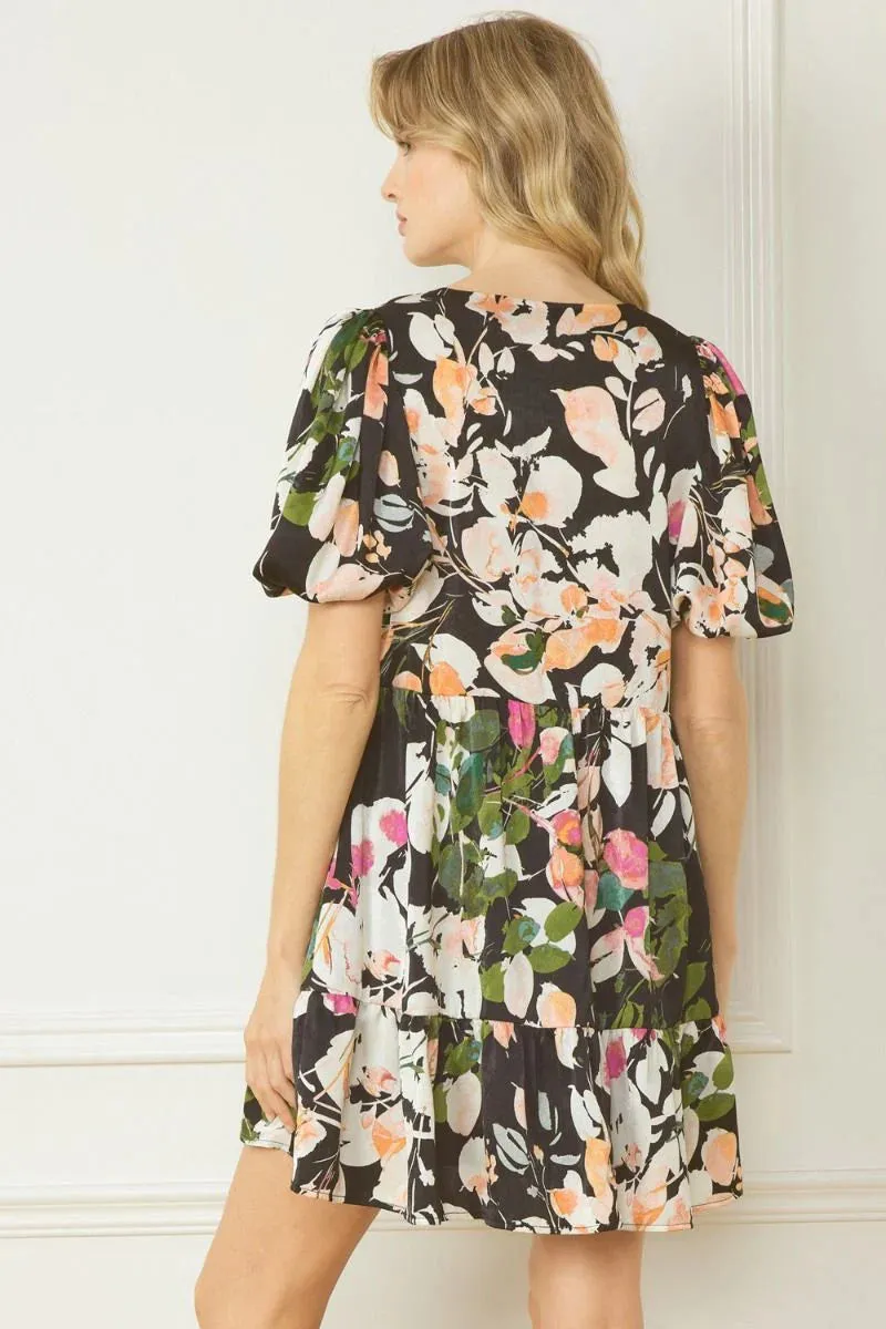 Entro Spring Fresh Floral Dress