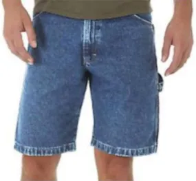 Premium Blue Denim Carpenter Shorts for Men by Full Blue Brand