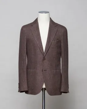 Gaiola Wool & Linen Jacket / Brown