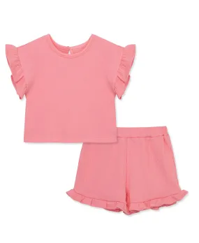 Geranium 2-Piece Toddler Skort Set (12M-24M)