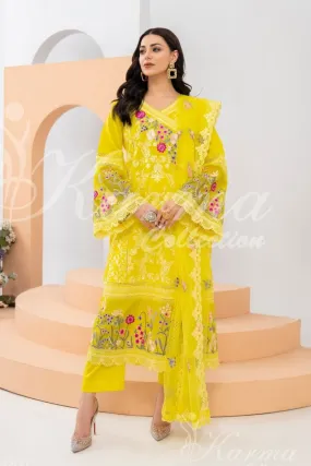 Karma Festive Embroidered Suit KAR50