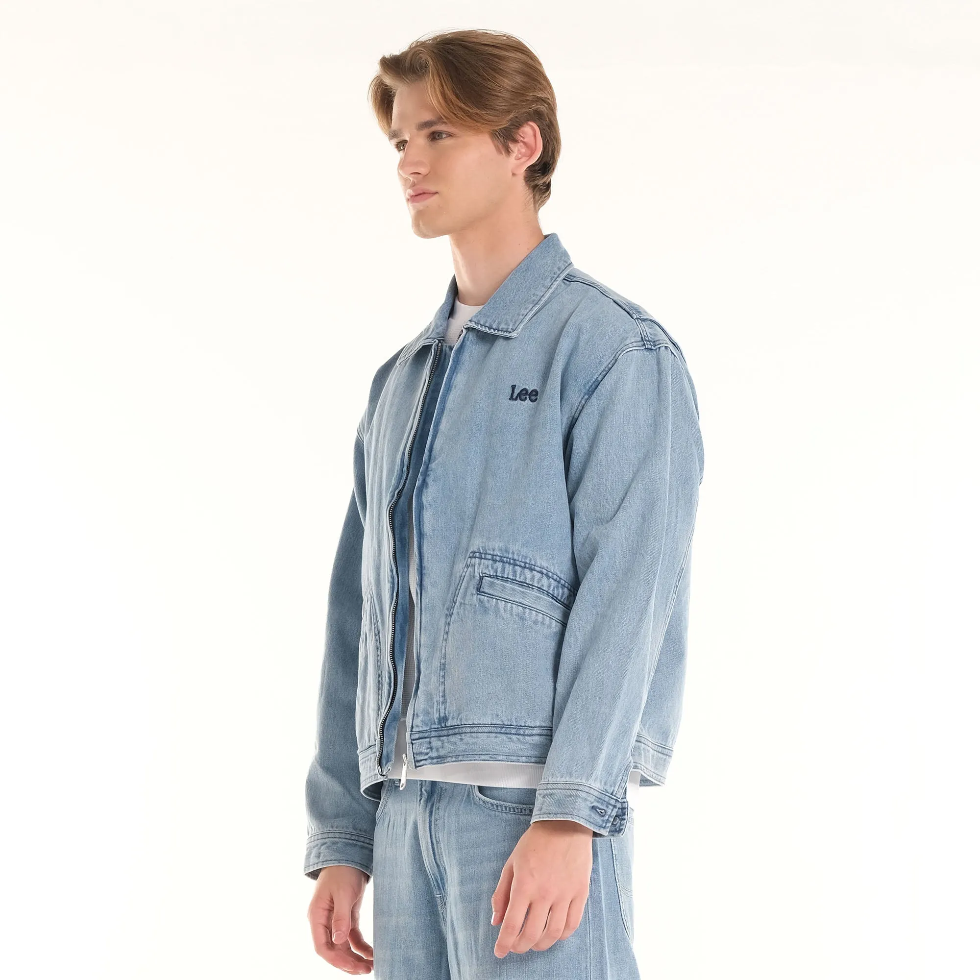 MENS LIGHT SHADE DENIM JACKET