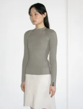 Pure cotton versatile long-sleeved top