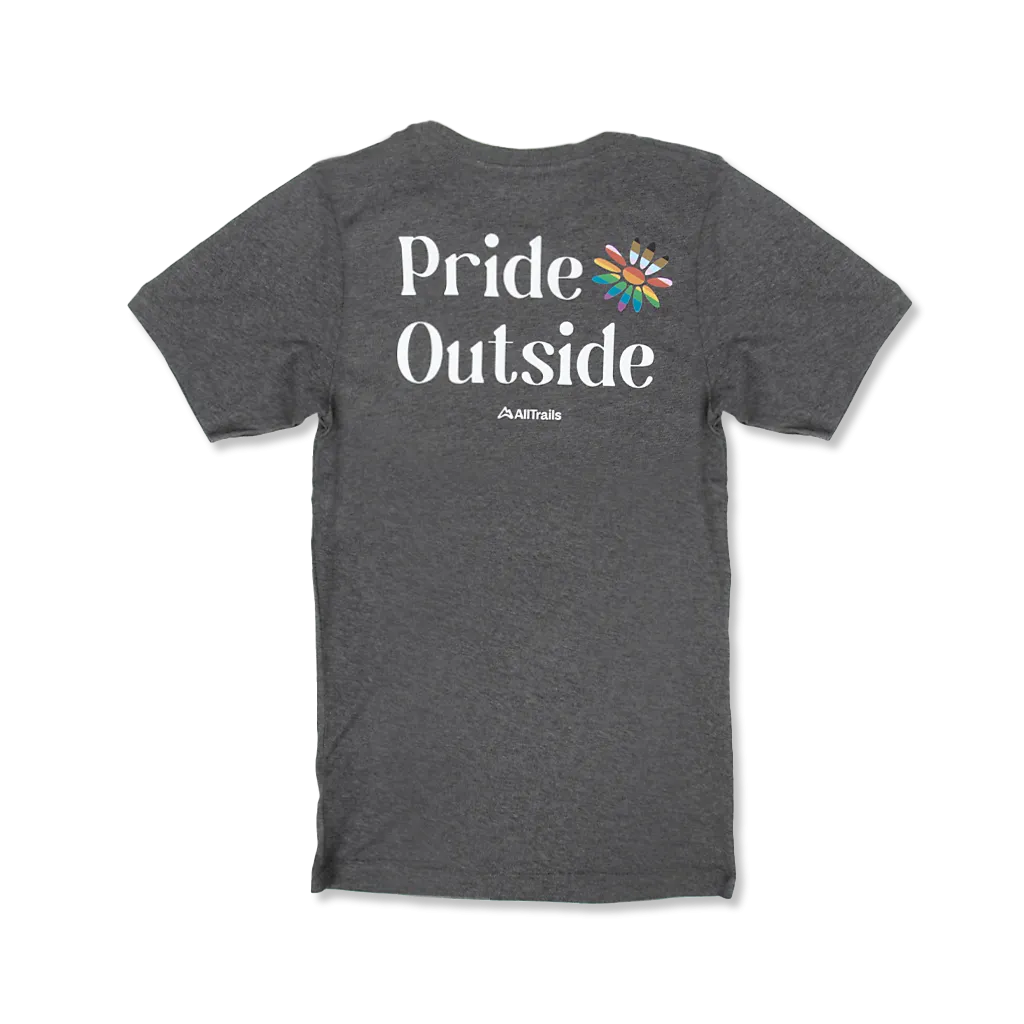 Pride Outside Tee - Heathered Charcoal