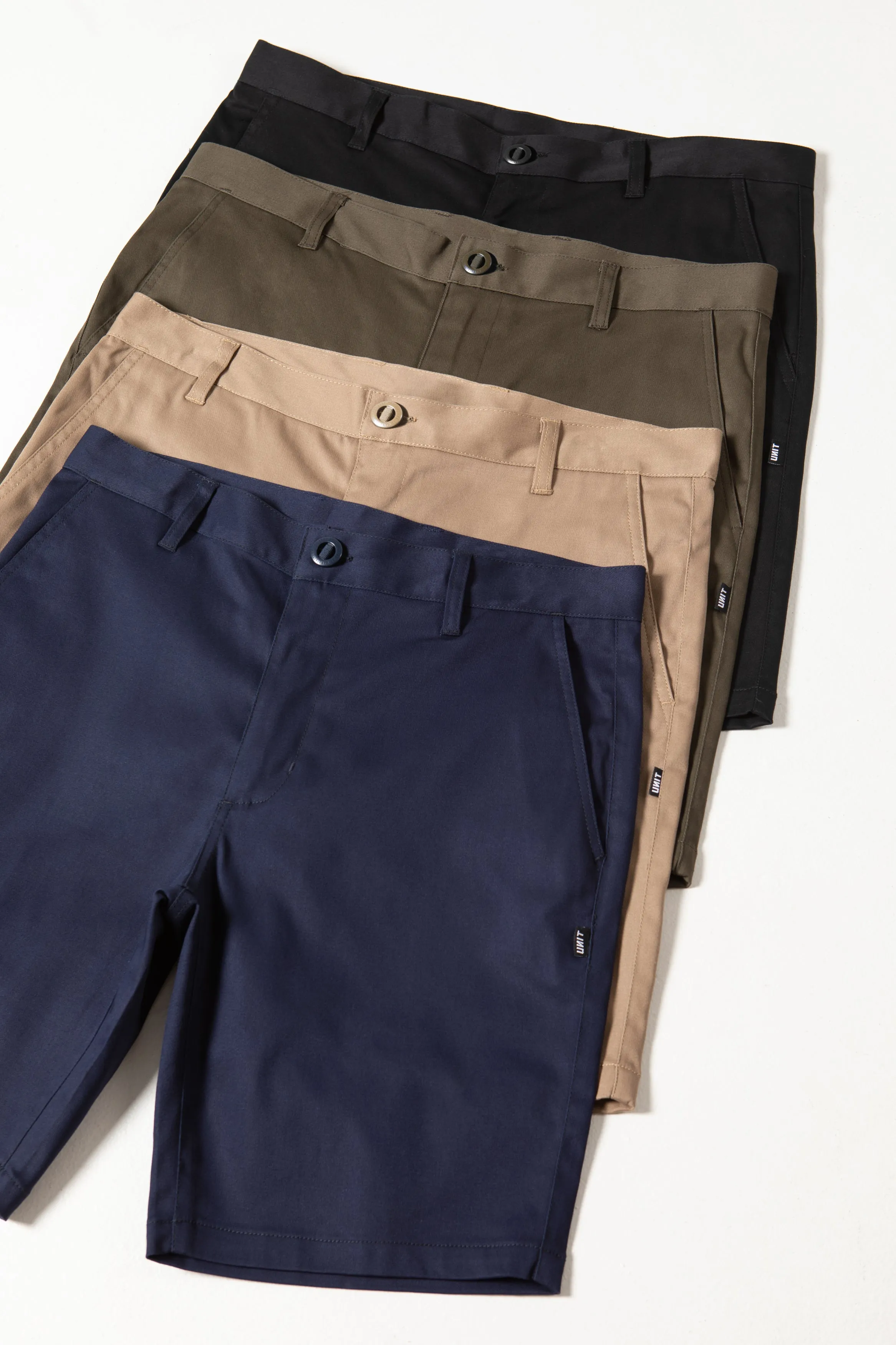 UNIT Mens Stable 19" Chino Shorts